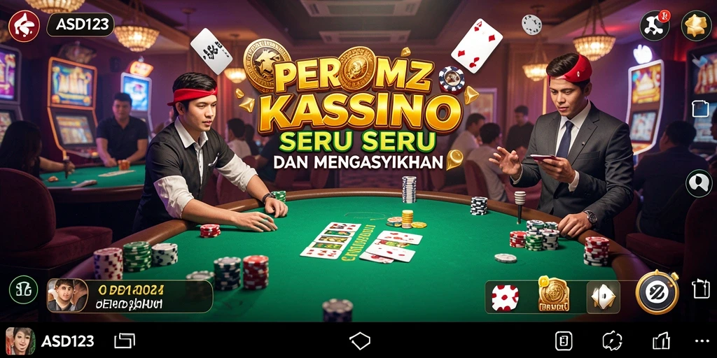 Tampilan gameplay menarik dari permainan Kasino ASD123.