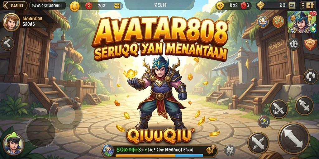 Gameplay seru QiuQiu dalam AVATAR808.