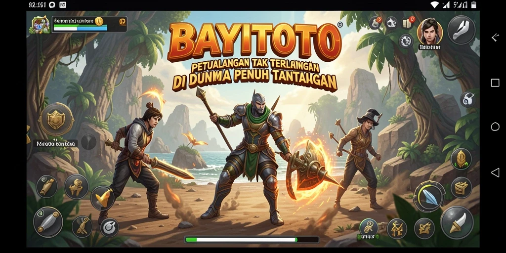 Gameplay seru di dunia petualangan BAYITOTO dengan grafis menakjubkan.