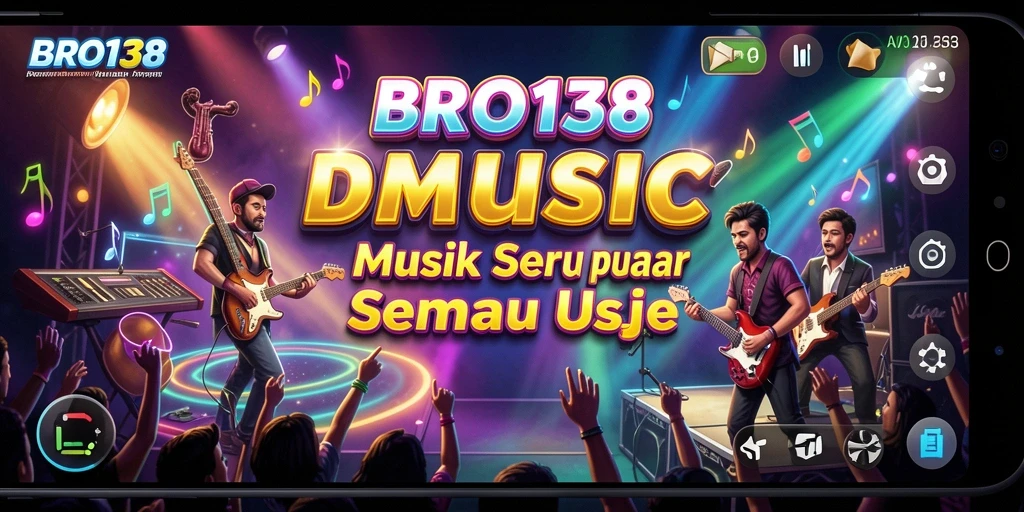 Tampilan gameplay menarik dengan banyak lagu untuk dimainkan di BRO138.