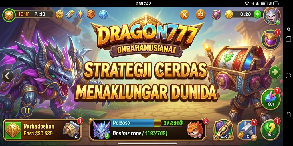 Tampilan gameplay DRAGON777 yang penuh taktik dan aksi.