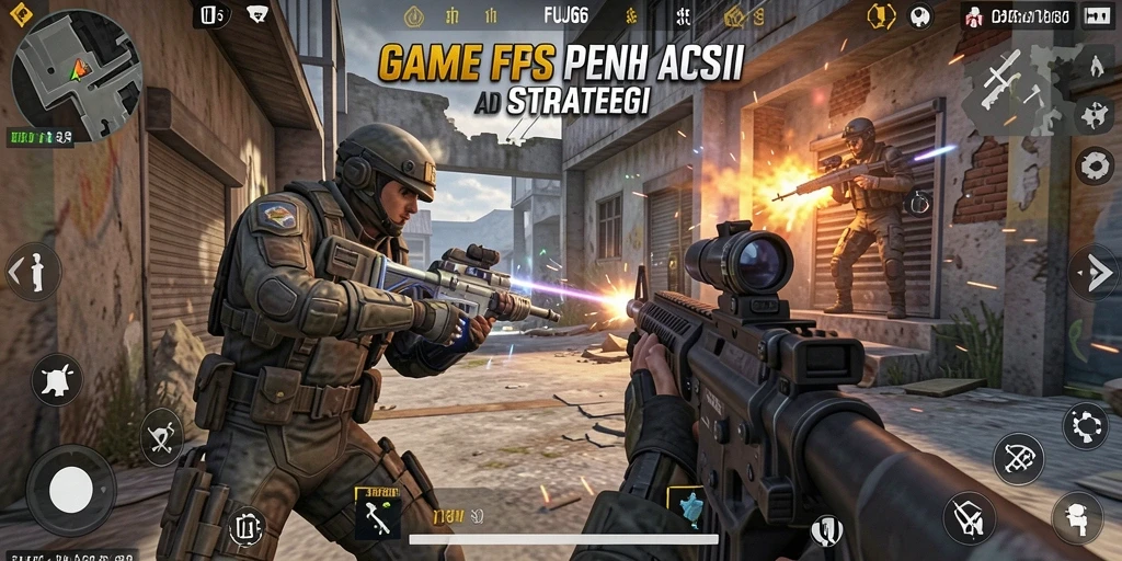 Tampilan gameplay FUJI66 yang penuh aksi dan intens.