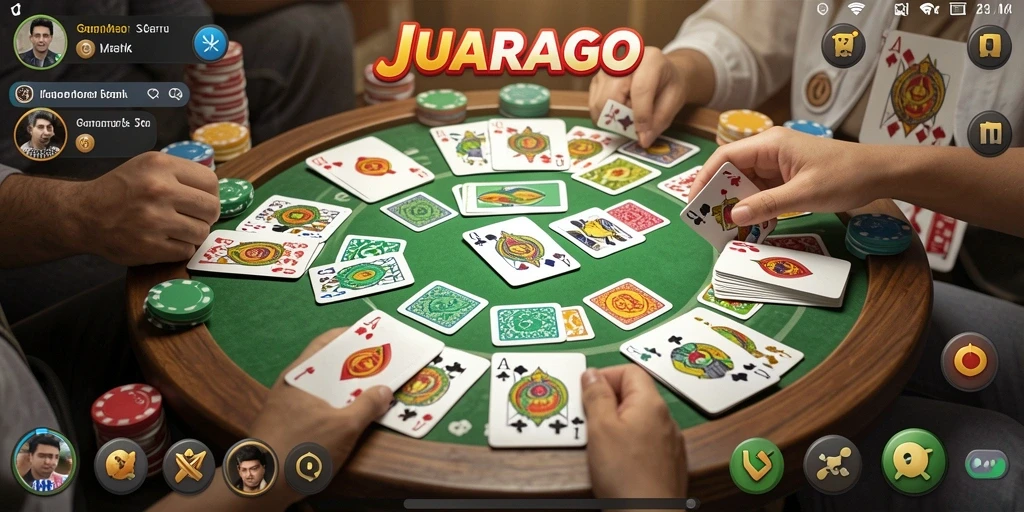 Tampilan gameplay JUARAGO yang seru dan interaktif.