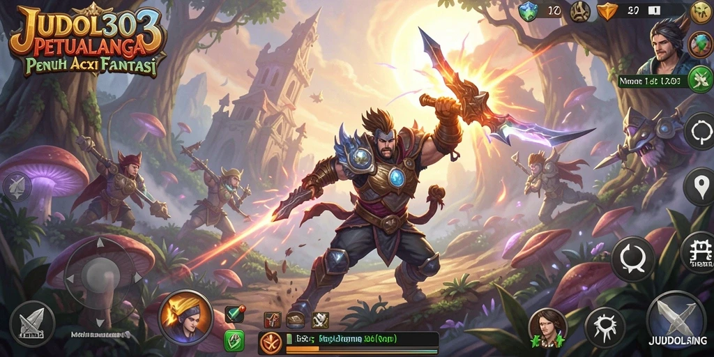 Tampilan gameplay menawan dari JUDOL303 yang penuh aksi.