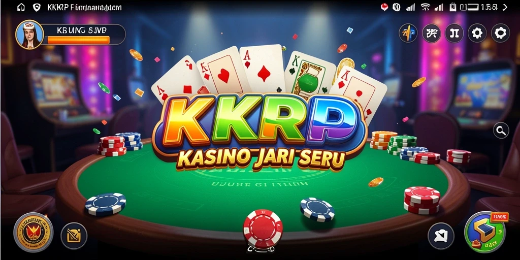 Screenshot utama KKRP menampilkan gameplay seru permainan Kasino.