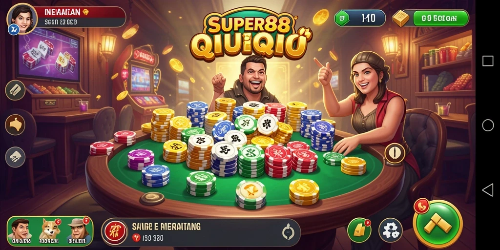 Tangkapan layar gameplay SUPER88 yang menarik dan seru.